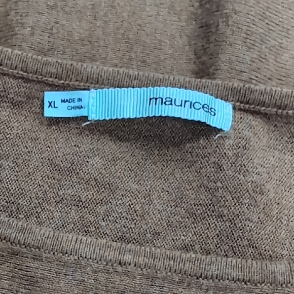 Maurices Caramel Tunic Sweater - Picture 4 of 6